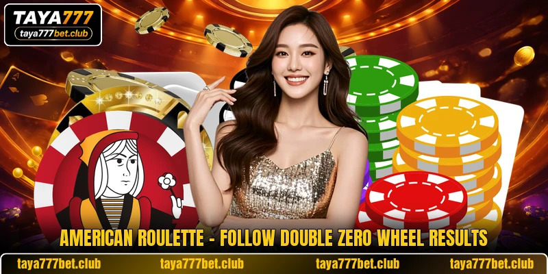 American Roulette - Follow Double Zero Wheel Results