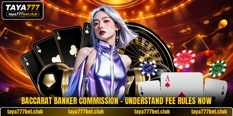 Baccarat Banker Commission - Understand Fee Rules Now