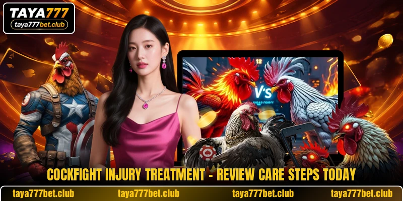 Cockfight Injury Treatment - Review Care Steps Today
