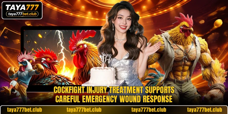Cockfight Injury Treatment supports careful emergency wound response Cockfight Injury Treatment supports careful emergency wound response