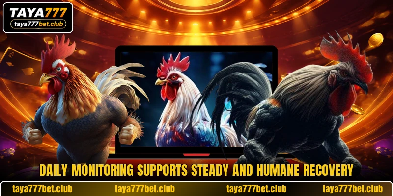 Daily monitoring supports steady and humane recovery Daily monitoring supports steady and humane recovery