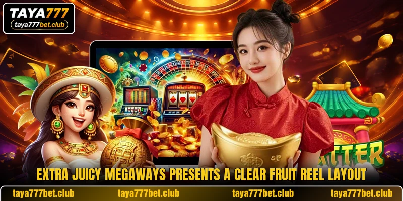 Extra Juicy Megaways presents a clear fruit reel layout Extra Juicy Megaways presents a clear fruit reel layout