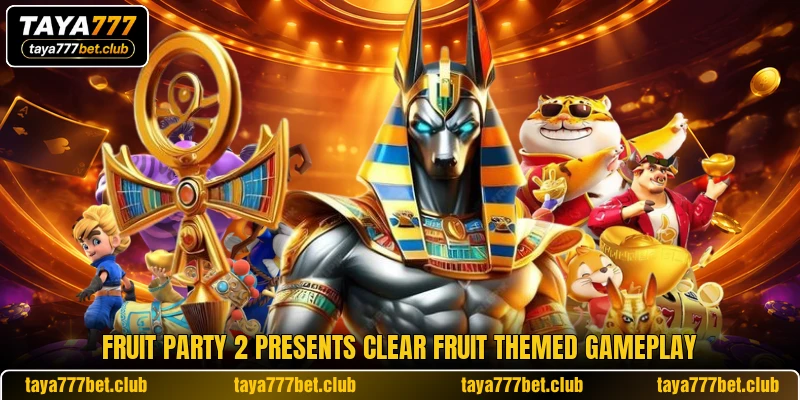 Fruit Party 2 presents clear fruit themed gameplay Fruit Party 2 presents clear fruit themed gameplay