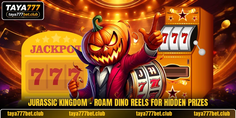 Jurassic Kingdom - Roam Dino Reels For Hidden Prizes
