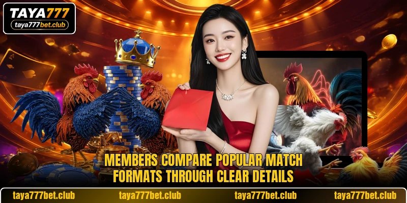 Members compare popular match formats through clear details Members compare popular match formats through clear details