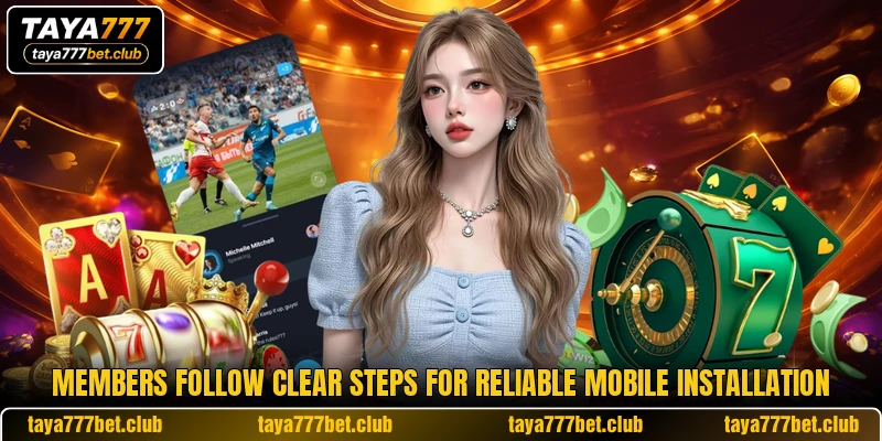 Members follow clear steps for reliable mobile installation