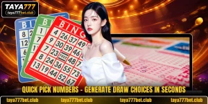 Quick Pick Numbers - Generate Draw Choices In Seconds