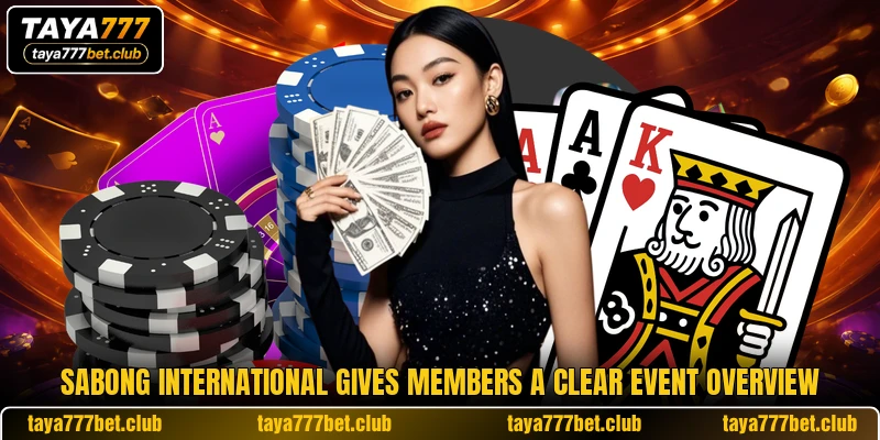 Sabong International gives members a clear event overview Sabong International gives members a clear event overview
